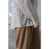 ドットオーガンジーシアーシャツ 88-004227 | BONJOUR SAGAN | 詳細画像21 