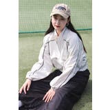 ECRU | 配色パイピングナイロントラックジャケット 88-004231 | BONJOUR SAGAN