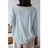 リラックスシアーベロアロンT 88-004232 | BONJOUR SAGAN | 詳細画像4 