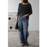 リラックスシアーベロアロンT 88-004232 | BONJOUR SAGAN | 詳細画像11 