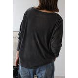 リラックスシアーベロアロンT 88-004232 | BONJOUR SAGAN | 詳細画像14 