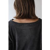 リラックスシアーベロアロンT 88-004232 | BONJOUR SAGAN | 詳細画像18 