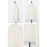 リラックスシアーベロアロンT 88-004232 | BONJOUR SAGAN | 詳細画像20 