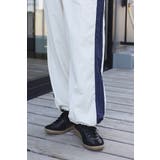 裾ドロストサイドラインナイロンパンツ 88-004233 | BONJOUR SAGAN | 詳細画像11 