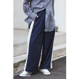 裾ドロストサイドラインナイロンパンツ 88-004233 | BONJOUR SAGAN | 詳細画像14 