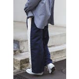 裾ドロストサイドラインナイロンパンツ 88-004233 | BONJOUR SAGAN | 詳細画像15 