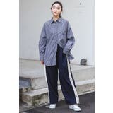 裾ドロストサイドラインナイロンパンツ 88-004233 | BONJOUR SAGAN | 詳細画像16 