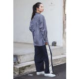 裾ドロストサイドラインナイロンパンツ 88-004233 | BONJOUR SAGAN | 詳細画像20 