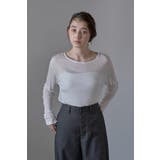 long sleeve sheer | BONJOUR SAGAN | 詳細画像5 