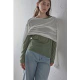 long sleeve sheer | BONJOUR SAGAN | 詳細画像33 