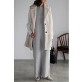 LIGHT-GRAY | ヘリンボーンAラインオールインワン 88-004241 | BONJOUR SAGAN