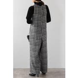 チェックツイードAラインオールインワン 88-004242 | BONJOUR SAGAN | 詳細画像4 