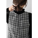 チェックツイードAラインオールインワン 88-004242 | BONJOUR SAGAN | 詳細画像9 