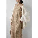 チェックツイードAラインオールインワン 88-004242 | BONJOUR SAGAN | 詳細画像13 