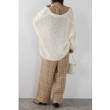 チェックツイードAラインオールインワン 88-004242 | BONJOUR SAGAN | 詳細画像14 