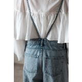 ストラップデザインデニムサロペット 88-004243 | BONJOUR SAGAN | 詳細画像13 