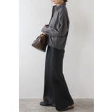 裾ギャザーナイロンミドルシャツジャケット 88-004245 | BONJOUR SAGAN | 詳細画像3 