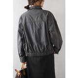 裾ギャザーナイロンミドルシャツジャケット 88-004245 | BONJOUR SAGAN | 詳細画像4 