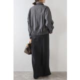 裾ギャザーナイロンミドルシャツジャケット 88-004245 | BONJOUR SAGAN | 詳細画像5 