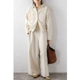 裾ギャザーナイロンミドルシャツジャケット 88-004245 | BONJOUR SAGAN | 詳細画像6 