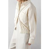 裾ギャザーナイロンミドルシャツジャケット 88-004245 | BONJOUR SAGAN | 詳細画像7 