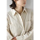 裾ギャザーナイロンミドルシャツジャケット 88-004245 | BONJOUR SAGAN | 詳細画像11 