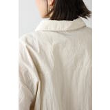 裾ギャザーナイロンミドルシャツジャケット 88-004245 | BONJOUR SAGAN | 詳細画像15 