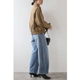 裾ギャザーナイロンミドルシャツジャケット 88-004245 | BONJOUR SAGAN | 詳細画像19 