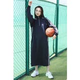 DARK-NAVY | トラックワンピース 88-004246 | BONJOUR SAGAN