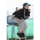 裾ドロストクロップド丈トラックジャケット 88-004247 | BONJOUR SAGAN | 詳細画像1 