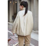 グロッシーナイロンタフタブルゾン 88-004248 | BONJOUR SAGAN | 詳細画像3 