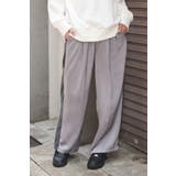 サイドラインマットサテンパンツ 88-004250 | BONJOUR SAGAN | 詳細画像2 