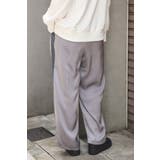 サイドラインマットサテンパンツ 88-004250 | BONJOUR SAGAN | 詳細画像3 