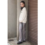 サイドラインマットサテンパンツ 88-004250 | BONJOUR SAGAN | 詳細画像5 