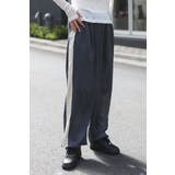 サイドラインマットサテンパンツ 88-004250 | BONJOUR SAGAN | 詳細画像9 