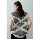 fringe design knit | BONJOUR SAGAN | 詳細画像3 