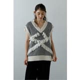 fringe design knit | BONJOUR SAGAN | 詳細画像4 