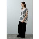 fringe design knit | BONJOUR SAGAN | 詳細画像6 