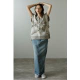 fringe design knit | BONJOUR SAGAN | 詳細画像19 