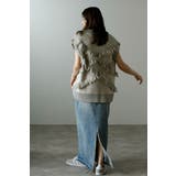 fringe design knit | BONJOUR SAGAN | 詳細画像31 