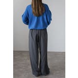 前後2WAYボリュームスリーブ裾タック静電気防止ニット 88-004265 | BONJOUR SAGAN | 詳細画像13 