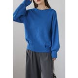 前後2WAYボリュームスリーブ裾タック静電気防止ニット 88-004265 | BONJOUR SAGAN | 詳細画像14 