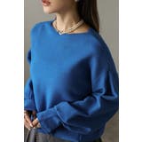 前後2WAYボリュームスリーブ裾タック静電気防止ニット 88-004265 | BONJOUR SAGAN | 詳細画像15 