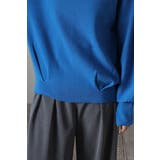 前後2WAYボリュームスリーブ裾タック静電気防止ニット 88-004265 | BONJOUR SAGAN | 詳細画像17 