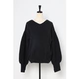 前後2WAYボリュームスリーブ裾タック静電気防止ニット 88-004265 | BONJOUR SAGAN | 詳細画像36 