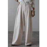 IVORY | ツータックワイドパンツ 88-004270 | BONJOUR SAGAN