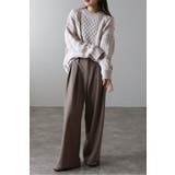 ツータックワイドパンツ 88-004270 | BONJOUR SAGAN | 詳細画像16 