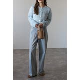 前後2WAYシャギークルーネックカーディガン 88-004275 | BONJOUR SAGAN | 詳細画像3 