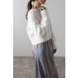 前後2WAYシャギークルーネックカーディガン 88-004275 | BONJOUR SAGAN | 詳細画像6 