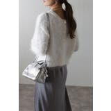 前後2WAYシャギークルーネックカーディガン 88-004275 | BONJOUR SAGAN | 詳細画像7 